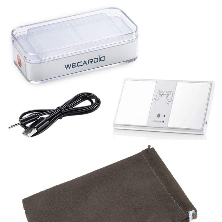 WECARDIO Elettocardiogramma ECG portatile registratore di eventi ad 1 derivazione e ad uso domestico