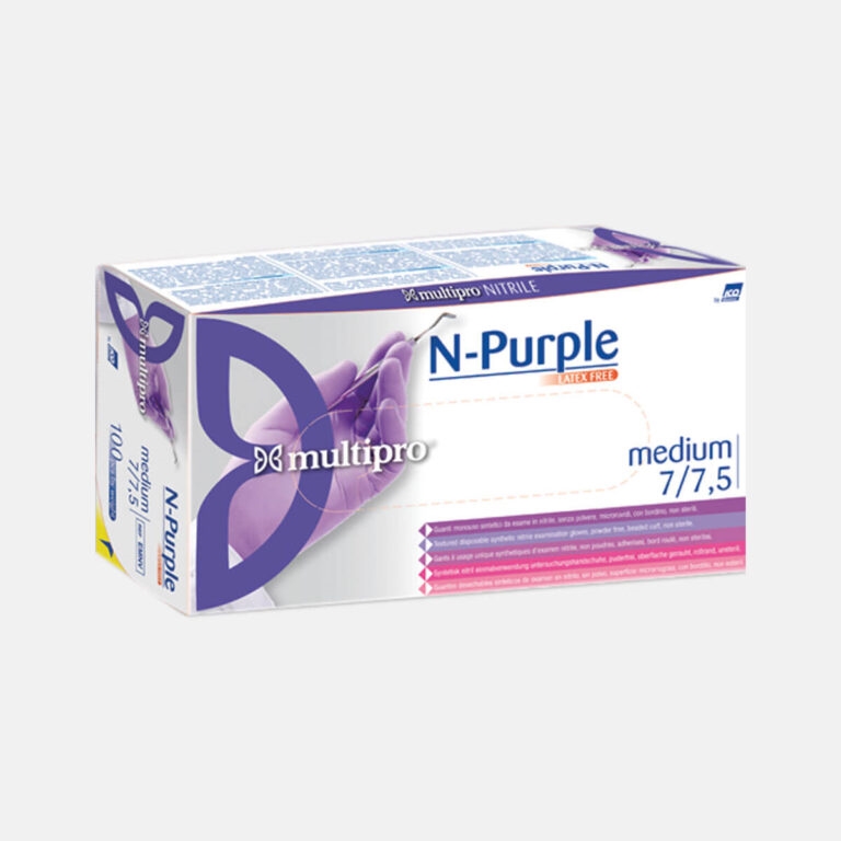 Guanti medicali in nitrile viola monouso N-PURPLE S-M-L-XL