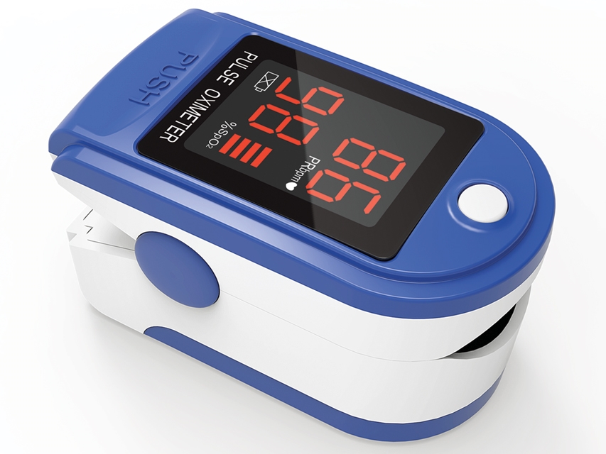 Pulsossimetro OXY-1 Saturimetro da dito professionale Misurazione ossigeno e Pulsazioni